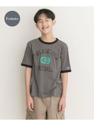 『WEB/一部店舗限定』『別注』Champion*DOORS ベーシックリンガーTシャツ(KIDS) URBAN RESEARCH DOORS アーバンリサーチドアーズ トップス その他のトップス【送料無料】[Rakuten Fashion]