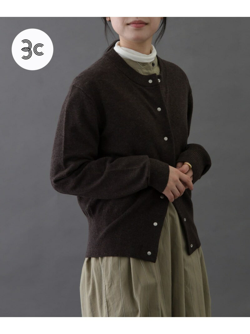 FORK&SPOON ミラージュクルーネックニットカーディガン URBAN RESEARCH DOORS アーバンリサーチドアー..