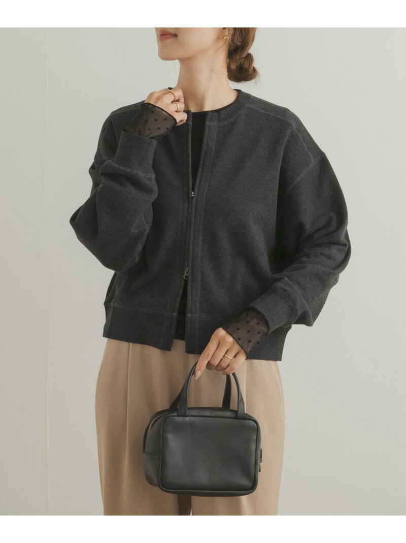 『WEB/一部店舗限定カラー』コットンスウェットZIPカーディガン URBAN RESEARCH DOORS アーバンリサーチドアーズ トップス カーディガン グレー ブルー ブラウン【送料無料】[Rakuten Fashion]のサムネイル