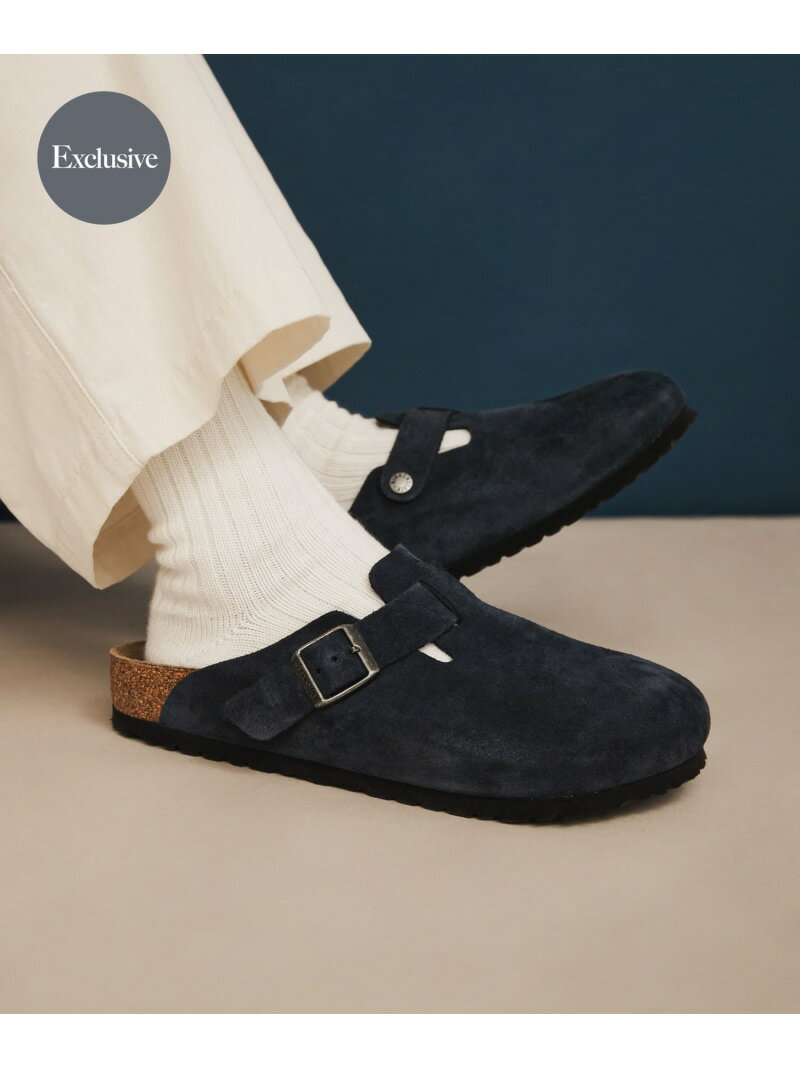 『35サイズ/WEB限定』BIRKENSTOCK Exclusive Boston(Narrow) URBAN RESEARCH DOORS アーバンリサーチドアーズ シューズ・靴 サンダル ネイビー【送料無料】[Rakuten Fashion]