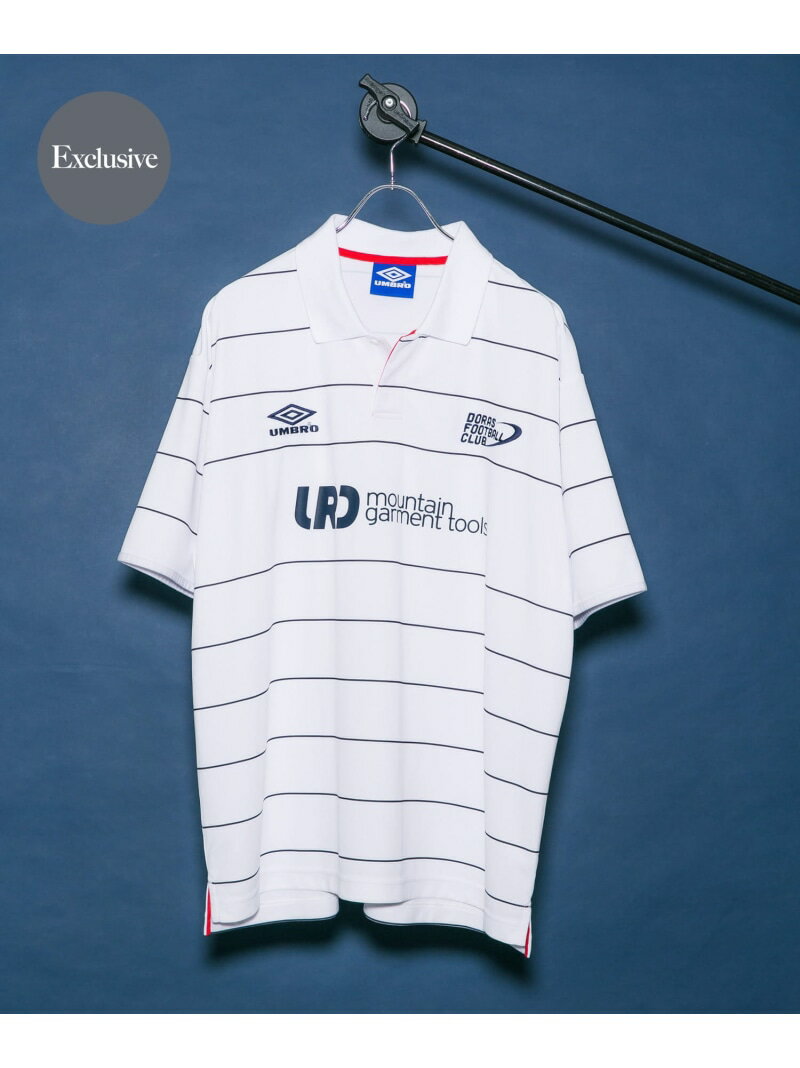 別注 UMBRO*DOORS GAME SHIRTS SHORT-SLEEVE URBAN RESEARCH DOORS アーバンリサーチドアーズ トップス その他のトップス ホワイト ネイビー【送料無料】[Rakuten Fashion]