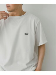 【SALE／40%OFF】『吸水速乾』ミニ裏毛ラバーネームショートスリーブTシャツ URBAN RESEARCH DOORS アーバンリサーチドアーズ トップス カットソー・Tシャツ ホワイト グレー ブルー ブラック【RBA_E】[Rakuten Fashion]