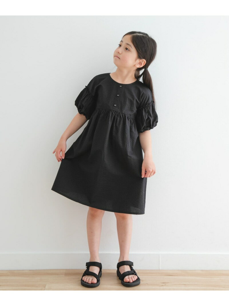 【SALE／40%OFF】サッカー2WAYワンピース(KIDS) URBAN RESEARCH DOORS アーバンリサーチドアーズ ワンピース・ドレス ワンピース ブルー ブラック【RBA_E】[Rakuten Fashion]のサムネイル
