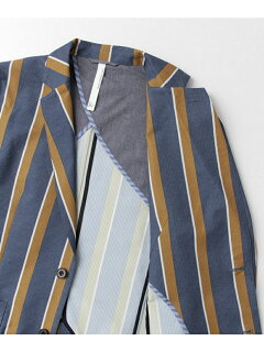 Cool 2-button Jacket DR61-17N006: Stripe Cool 2-button Jacket DR61-17N006: Stripe