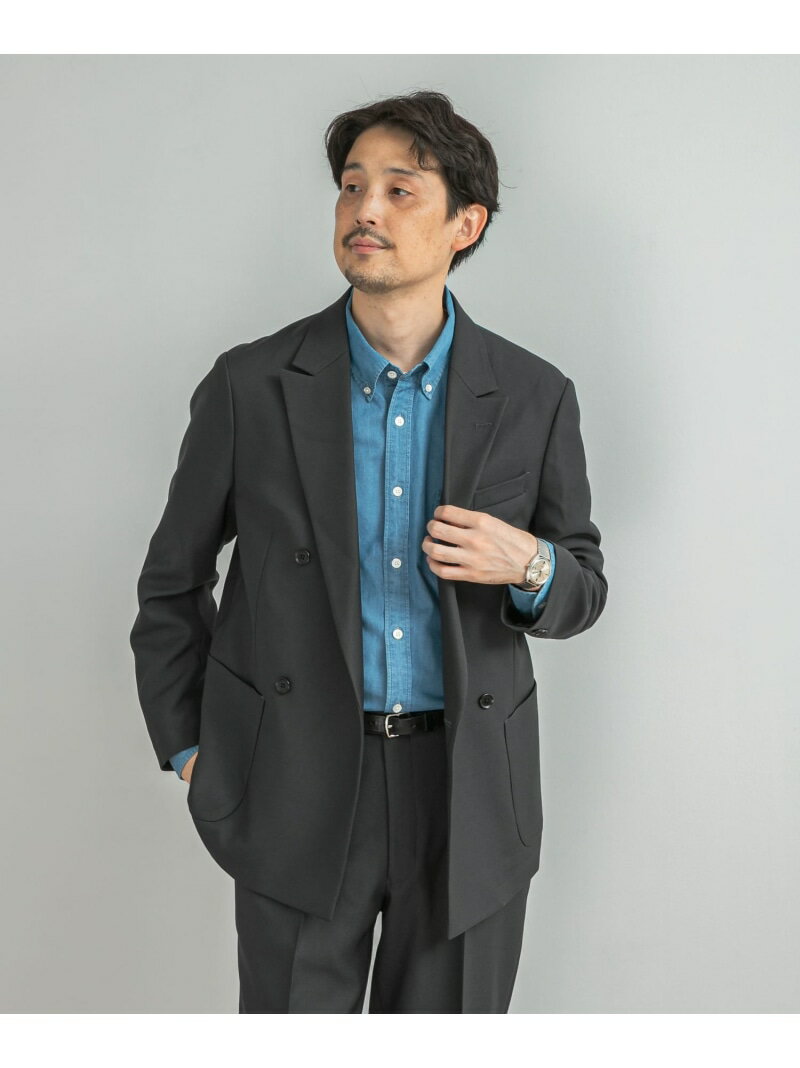 【SALE／10%OFF】LIFE STYLE TAILOR ウールライクツイルコンフォータブル Wジャケット URBAN RESEARCH ..