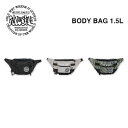 yRAIN OR SHINE CIAVCz{fBobO BODY BAG 1.5L J[ BLACK GREY FLOW(Xm[{[h 23-24f KfB[[ {fB[obO)