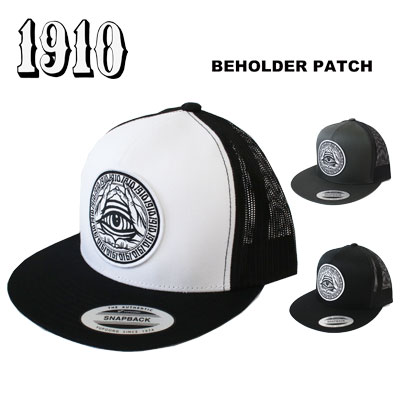 【1910 ナインティーンテン】 キャップ 帽子 REHOLDER PATCH リホルダーパッチ スナップバック フリーサイズ(CAP ハット メッシュキャップ 新作 ジェイミーリン jamie lynn)