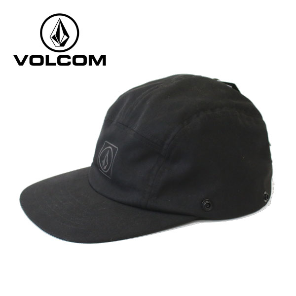 ボルコム キャップ メンズ 【VOLCOM ボルコム】 キャップ 帽子 RAMP STONE ADJ HAT カラー BLK ブラック ユニセックス フリーサイズ(CAP ハット アウトドア 新作)