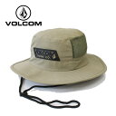 【VOLCOM ボルコム】 キャップ バケットハット 帽子 TRUCKIT BUCKET HAT カラー KHK カーキ ユニセックス フリーサイズ (CAP ハット アウトドア 顎紐 登山 ブーニーハット)