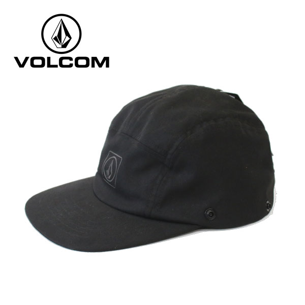 ボルコム キャップ メンズ 【VOLCOM ボルコム】 キャップ 帽子 STONE TRIP FLAP HAT カラー BLK ブラック ユニセックス フリーサイズ(CAP ハット アウトドア 新作)