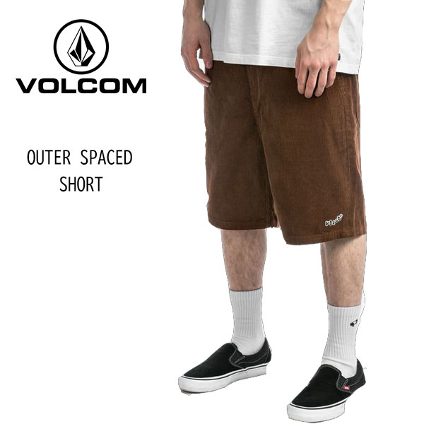 Rakuten - 【VOLCOM ボルコム】メンズ ショートパンツ 短パン OUTER SPACED SHORT カラー BROWN(ボルコム メンズ コーデュロイ ハーフパンツ アパレル)