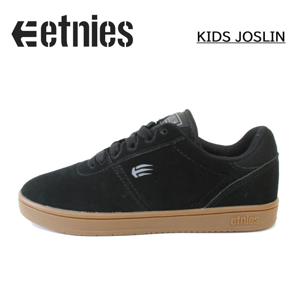 楽天dope snowboard shop【etnies エトニーズ】キッズ 子供用 スケートシューズ KIDS JOSLIN BLACK/BLACK （スケートボード 靴 skateboard スケボー スニーカー スケシュー 黒 ジョスリン）