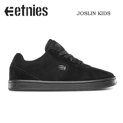【etnies エトニーズ】キッズ 子供用 スケートシューズ KIDS JOSLIN BLACK/BLACK (スケートボード 靴 skateboard スケボー スニーカー スケシュー 黒 )2021SK8