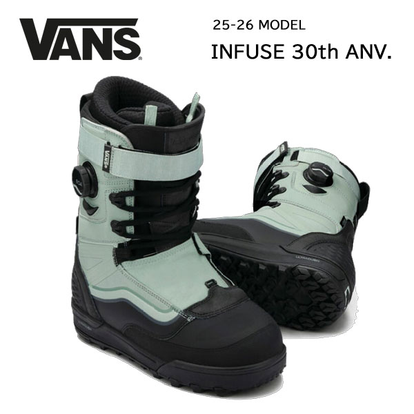 25-26fyVANS @Y oYzY Xm[{[h u[c MN INFUSE Ct[Y J[ 30TH GREY/OLIVE(nCubh {A boots l...