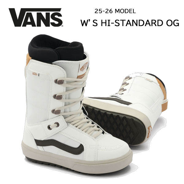 25-26モデル【VANS ヴァンズ バンズ】レディース スノーボード ブーツ WOMEN'S HI-STANDARD OG ハイス..