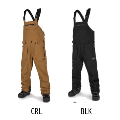 【VOLCOM ボルコム】RAIN GTX BIB OVERALL -メンズ スノーボード ウェア ビブパンツ カラー:5カラーあり 茶色 黒 エンジ カモ 白(ボルコム ゴアテックス ビブ オーバーオール バートン ak 男性 人気 wear)