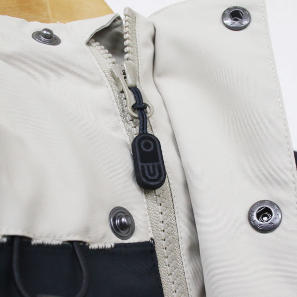 【AIRBLASTER エアーブラスター】スノーボード ウェア ジャケット GUIDE SHELL JACKET ガイドシェルジャケット カラー SAND グレー(エアブラスター スノボウェア メンズ 人気 温かい) 3