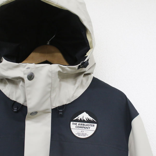 【AIRBLASTER エアーブラスター】スノーボード ウェア ジャケット GUIDE SHELL JACKET ガイドシェルジャケット カラー SAND グレー(エアブラスター スノボウェア メンズ 人気 温かい) 2