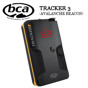 【BCA ビーシーエー】TRACKER3 -AVALANCHE BEACON-アバランチビーコン・トラッカー3(bca ビーコン 雪崩捜索 バックカントリー スノーボード スキー 冬山登山 人気 3アンテナ)