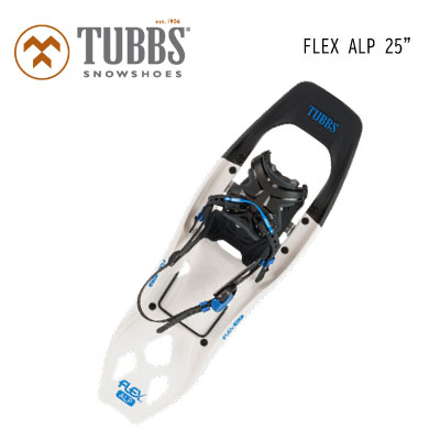 ユニセックス 男女兼用 スノーシュー FLEX ALP 25" WHITE(軽量 snowshoe 雪山登山 バックカントリー スノーボード スキー msr atlas)