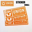 配送追跡メール便対応【UNION ユニオン】スノーボード ステッカー Mサイズ:16.0cm×6.5cm(ユニオン ビンディング スノーボード ステッカー シー...