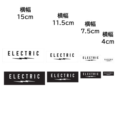 �������ץ᡼�����б���electric ���쥯�ȥ�å��ۥ��Ρ��ܡ��� �������� ���ƥå��� DERVOLT LOGO STICKER(���Υܡ� �ѷ� ��� �ܥ�ȥ���)