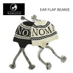 【nomadik ノマディック】スノーボード ユニセックス イヤーフラップ ビーニー ニット帽 EAR FLAP BEANIE 2カラーあり(スノボー アウトドア 帽子 防寒 國母和宏 工藤洸平 男女兼用 )