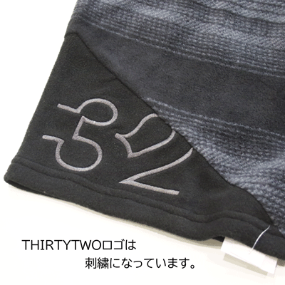 【THIRTYTWO サーティーツー】フェイスマスク ネックウォーマー ユニセックス HEIST POLAR FLEECE NECK GATOR(スノーボード アウトドア フェイスガード 男女兼用 首 顔 防寒) 2