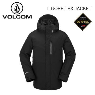 VOLCOM ܥ륳ۥ ˥å Ρܡ  㥱å L GORE-TEX JACKET 르㥱å 顼 BLK (Υܡ  ƥå ⵡǽ ץ 롼 ͵ black)