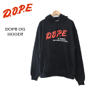 【DOPE INDUSTRY ドープ】ACID OG HOOD ユニセックス スノーボード インナー アパレル パーカー カラー BLACK 黒サイズ M L XL 2XL(ローカルチーム dope カナダ)2010SNOWDOPE PICK1026