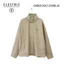 【ELECTRIC エレクトリック】ユニセックス スノーボード ジャケット UNDER VOLT STAND JACKET カラー SAND(フィッシング ウェア ジャケット 防寒 フード)