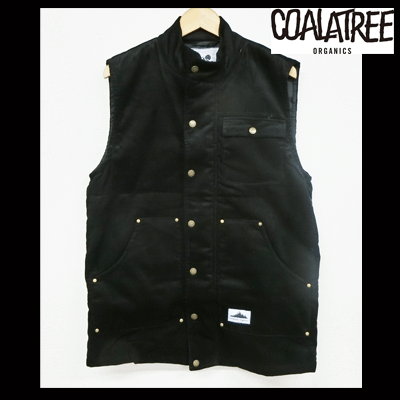 送料無料！【COALATREE】GREAT OUTDOOR VEST メンズ ベスト カラーBLACK(コアラツリー アウトドア キャンプ 釣り トラウト フィッシング)