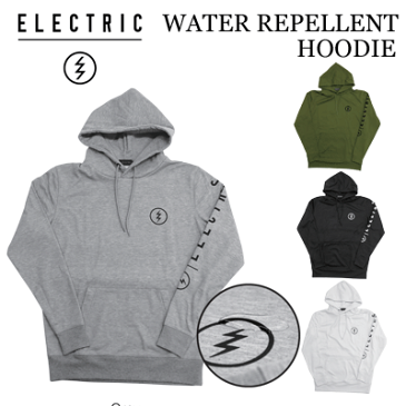 【ELECTRIC エレクトリック】WATER REPELLENT HOODIE -ユニセックス撥水パーカー-■カラー:4カラーあり(スノーボード ウェア ジャケット エレクトリック トレーナー レイヤー 撥水 防水 19-20 BONED)snownew