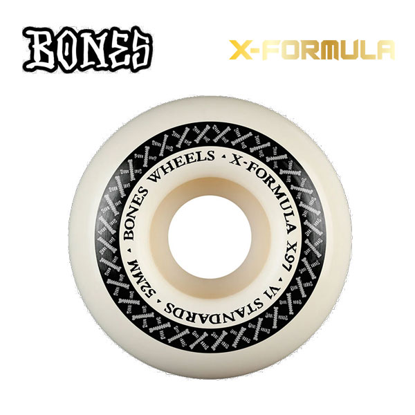 Rakuten - BONES ボーンズ スケートボード ウィール X-FORMULA V1 97A 52mm 53mm スケボー WHEEL ハード street