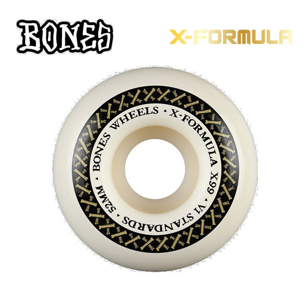 Rakuten - BONES ボーンズ スケートボード ウィール X-FORMULA V1 99A 52mm 53mm スケボー WHEEL ハード street