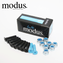 ■MODUS スケートビス +プラス-商品説明 サイズ 7/8インチ 内容数 黒ビス8本＋カラービス2本 ナット8個 形状 プラス形状 - 配送 ※配送追跡メール便対応します。 ※メール便での配送は【代引き不可】【配送日指定・時間指定不可】となりますのでご注意ください。 ※メール便の送料は全国一律220円になります。 ご注意 画面上と実物では多少色具合が異なって見える場合もございます。ご了承ください。 ※商品初期不良品以外の交換・返品は固くお断りさせていただきます。サイズ・カラーのチョイスなどは慎重にお選びください。 ※この商品は当店実店舗でも販売しております。在庫数の更新は随時行っておりますが、お買い上げいただいた商品が、品切れになってしまうこともございます。 その場合、お客様には必ず連絡をいたしますが、万が一入荷予定がない場合は、 キャンセルさせていただく場合もございますことをあらかじめご了承ください。【MODUS モーダス】スケートボードビス 7/8インチ ☆スケートボードデッキとトラックを留めるビス。通常は1セット8本入りのものが多いですがカラービスが2本加わって10本入り。