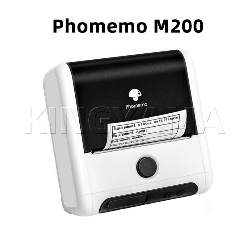 サーマルラベルプリンターPhomemoM200ポータブルラベルBluetooth接続プリンター バーコード/ハンドアカウント/価格/ジュエリー印刷