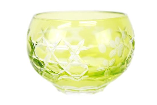 【在庫処分】カメイガラス おしゃれな 色被硝子 冷酒杯 日本酒 さくら文様 KAMAY プレゼント 業務食器