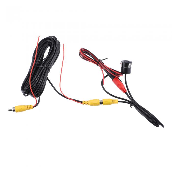 uxcell 車用バックカメラ ユニバーサル ナンバープレートバックアップカメラ 防水 18.5 mmドリルビット..