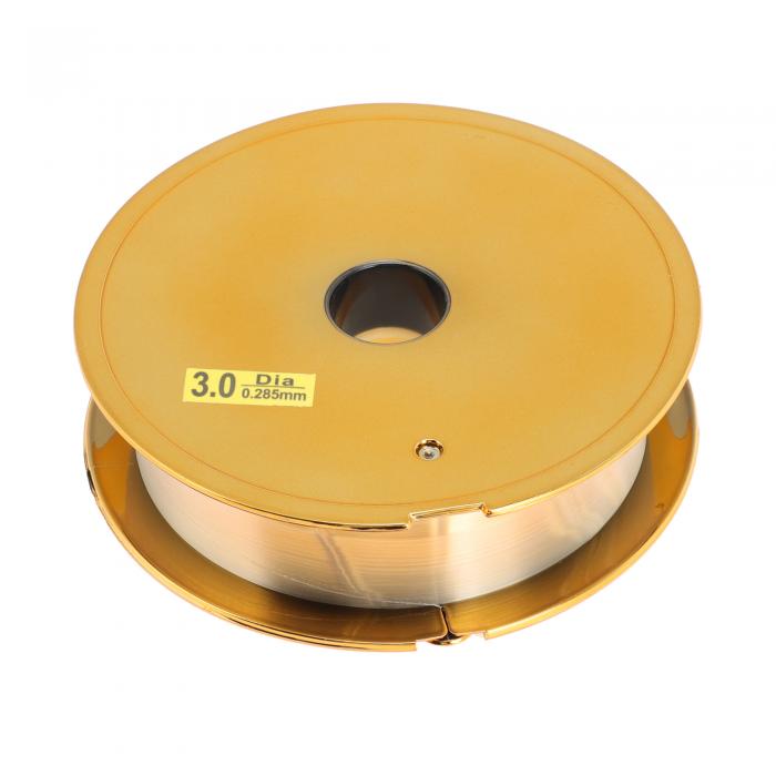 CAPASTEC ナイロンライン 釣り糸 ナイロン 100m 16lb 3.0号 直径：0.286mm 白 耐摩耗 淡水・海水用 フ..