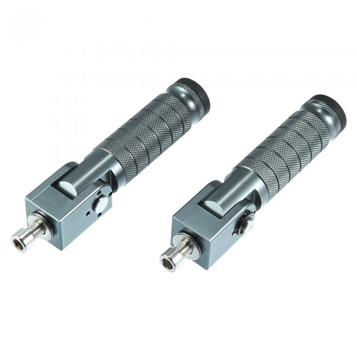 Motoforti バイクフットペグ サポートロッド 折りたたみ式 アルミニウム合金 リアセットアクセサリー ..