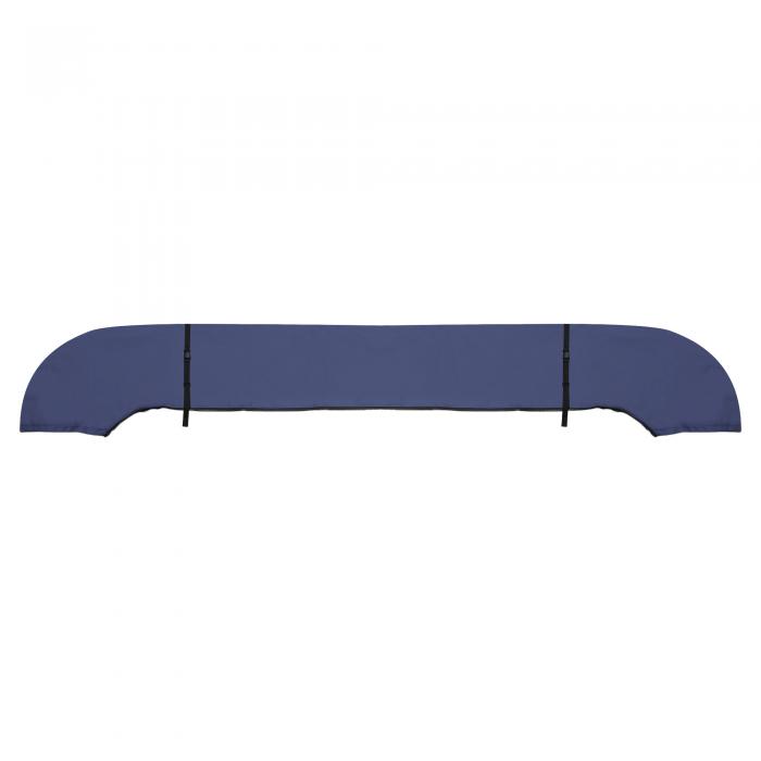 X AUTOHAUX スクエアフレームビミニ トップストレージブーツカバー 2本の固定ストラップ付きボートビミ..