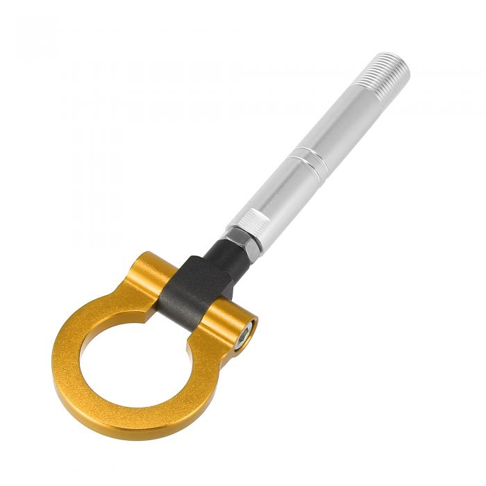 X AUTOHAUX 牽引フック トレーラーヒッチリングの自動カートラックレーシングフロントリアバンパーネジ..