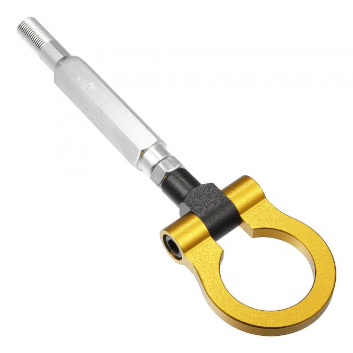 uxcell フロントバンパートレーラーリングアイ 牽引フックねじ Sub aruに対応 BR-Z 2013-2018に対応 Su..