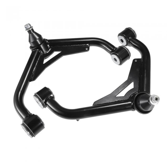 X AUTOHAUX 1ペア2-4インチカーフロントアッパーコントロールアーム Silverado 2500HD 3500HD 2000-201..