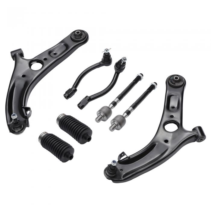 X AUTOHAUX ヒュンダイに対応エラントラ2011-2013用の8個のフロントサスペンションキット ロワーコント..