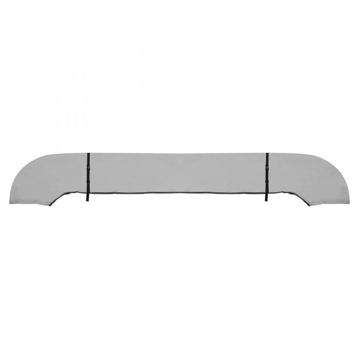 X AUTOHAUX スクエアフレームビミニ トップストレージブーツカバー 2本の固定ストラップ付きボートビミ..