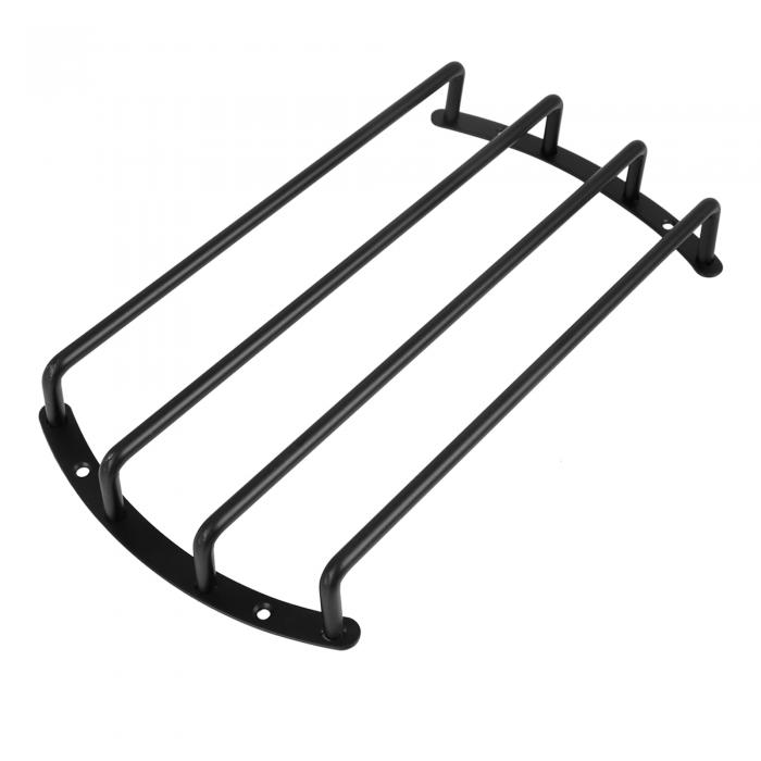 uxcell スピーカーカバー 30.8x17x4cm サブウーファープロテクター メタル ブラッ...