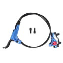 BULLSPANN 1セット 自転車ブレーキアクセサリー アルミニウム合金 ブレーキハンドルバー リア右ブレーキレバーと1450mmブレーキワイヤー ロードバイ...