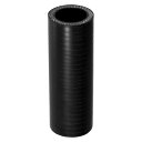 X AUTOHAUX シリコンホース シリコンパイプ ラジエーターホース 1個 内径25mm長さ100mm 0度 ブラック エアクリーナー エアーホース クーラ...
